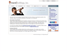 Tablet Screenshot of employees.travelholdings.com